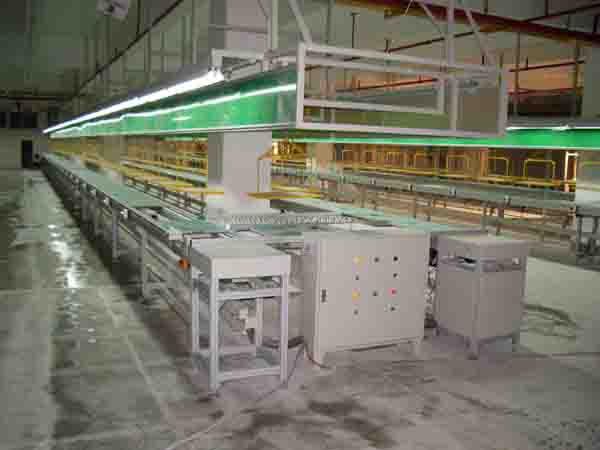 自动化流水线厂家梅河机械为杭州某公司生产的